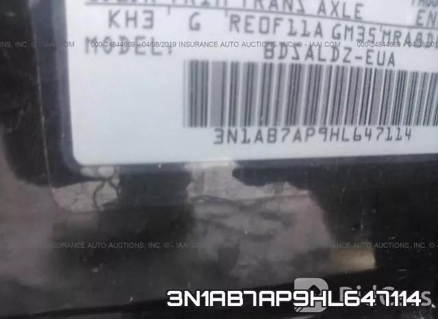 3N1AB7AP9HL647114 фото 9