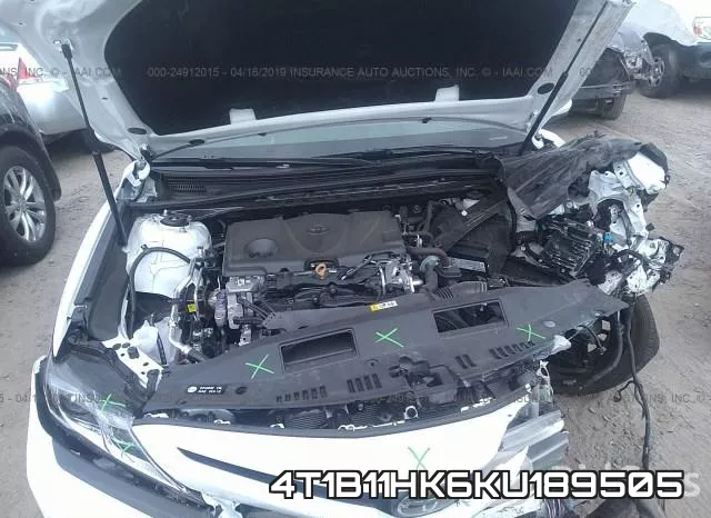 4T1B11HK6KU189505 фото 2