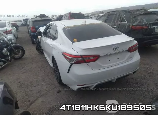 4T1B11HK6KU189505 фото 4