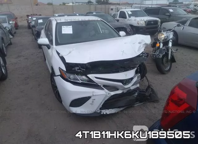 4T1B11HK6KU189505 фото 7