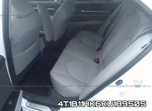 4T1B11HK6KU189505 фото 9
