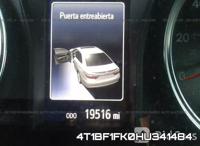 4T1BF1FK0HU341484 фото 8