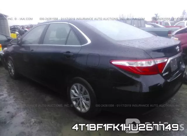 4T1BF1FK1HU267749 фото 4