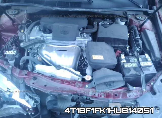 4T1BF1FK1HU814051 фото 2