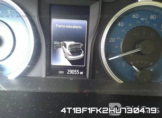 4T1BF1FK2HU730479 фото 8