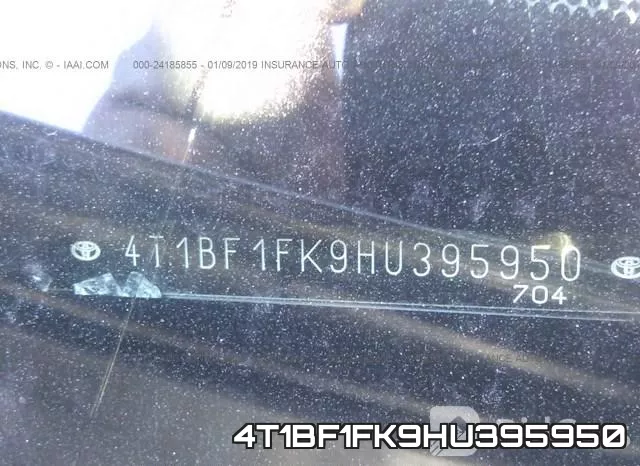 4T1BF1FK9HU395950 фото 10