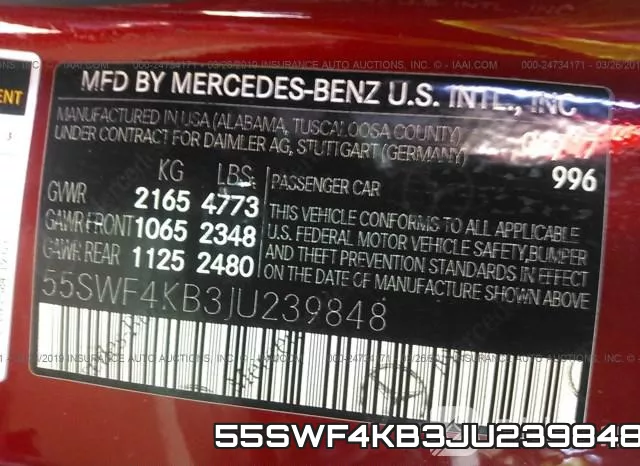 55SWF4KB3JU239848 фото 8