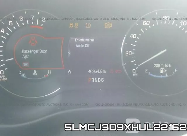 5LMCJ3D9XHUL22162 фото 8