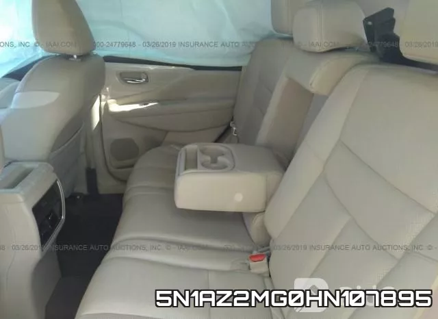 5N1AZ2MG0HN107895 фото 9