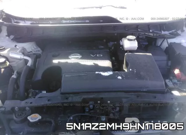5N1AZ2MH9HN178005 фото 2