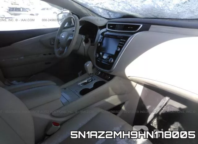 5N1AZ2MH9HN178005 фото 6