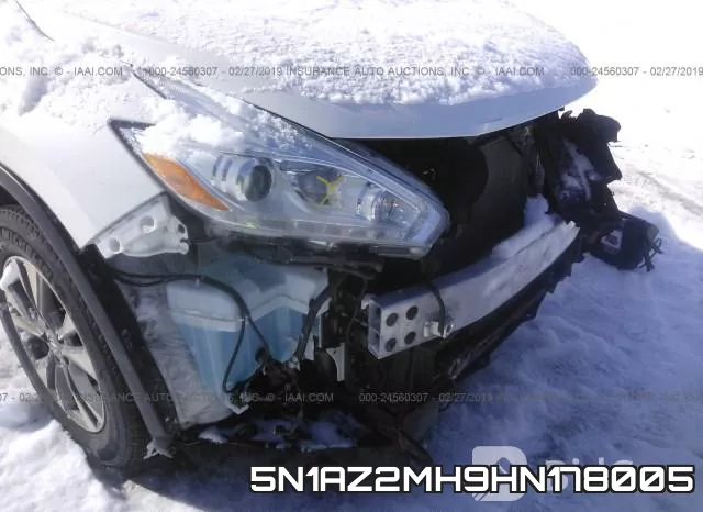 5N1AZ2MH9HN178005 фото 7