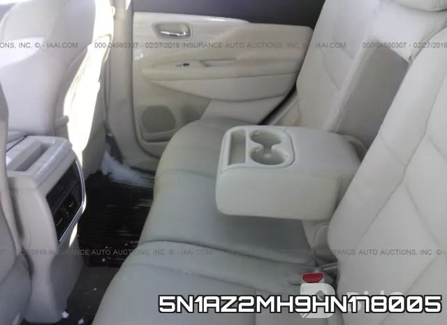 5N1AZ2MH9HN178005 фото 9