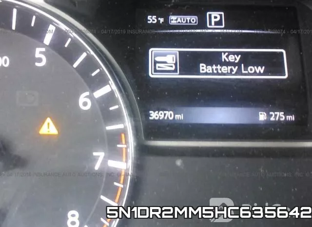5N1DR2MM5HC635642 фото 8