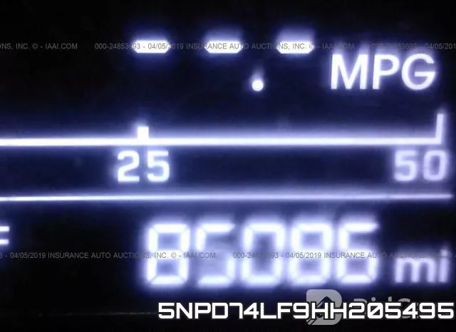 5NPD74LF9HH205495 фото 8
