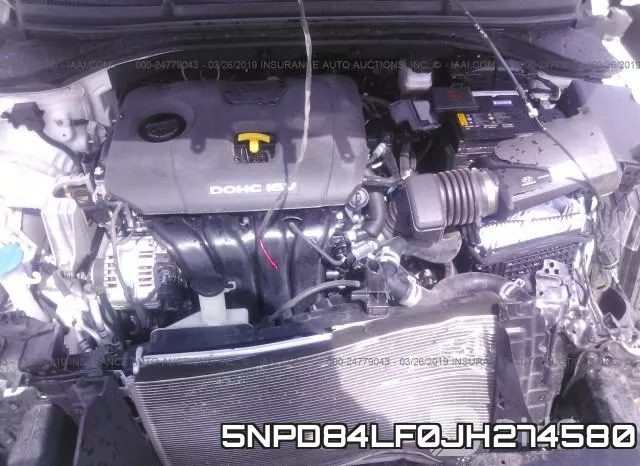 5NPD84LF0JH274580 фото 2
