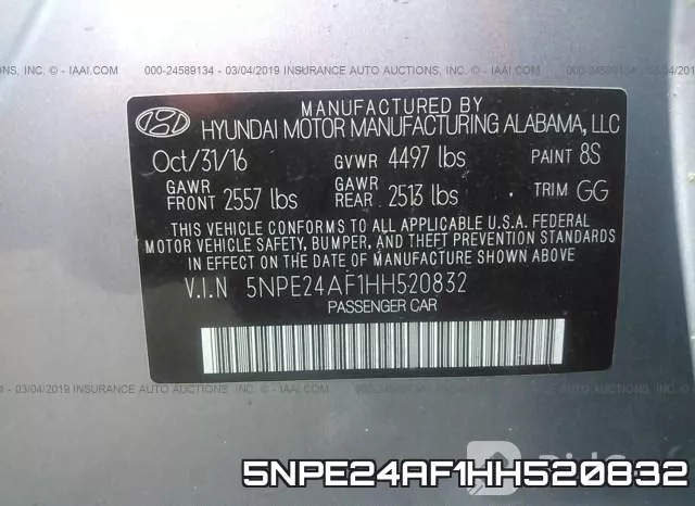 5NPE24AF1HH520832 фото 10