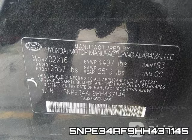5NPE34AF9HH437145 фото 10