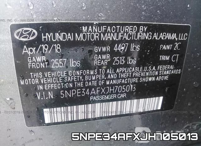 5NPE34AFXJH705013 фото 10