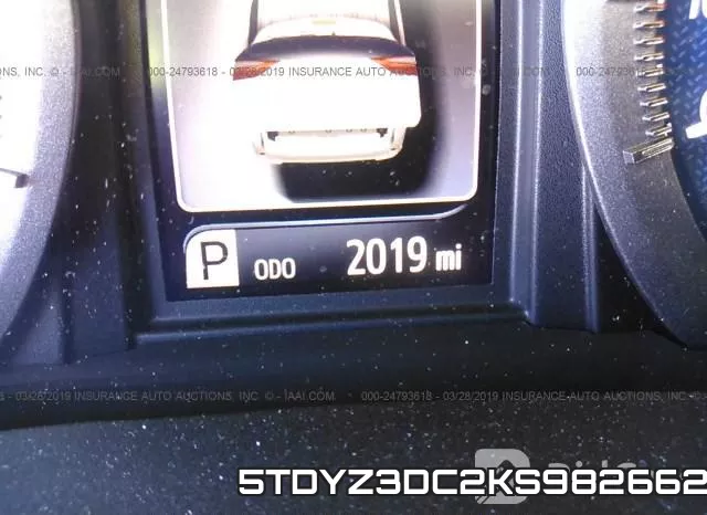 5TDYZ3DC2KS982662 фото 8