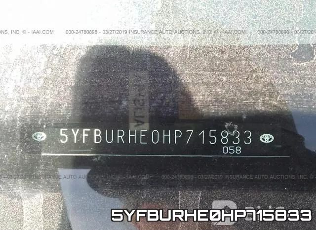 5YFBURHE0HP715833 фото 10