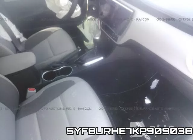 5YFBURHE7KP909038 фото 6