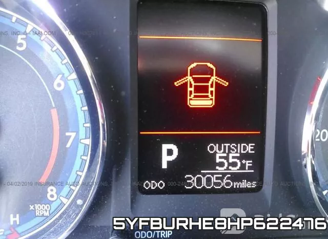 5YFBURHE8HP622476 фото 8