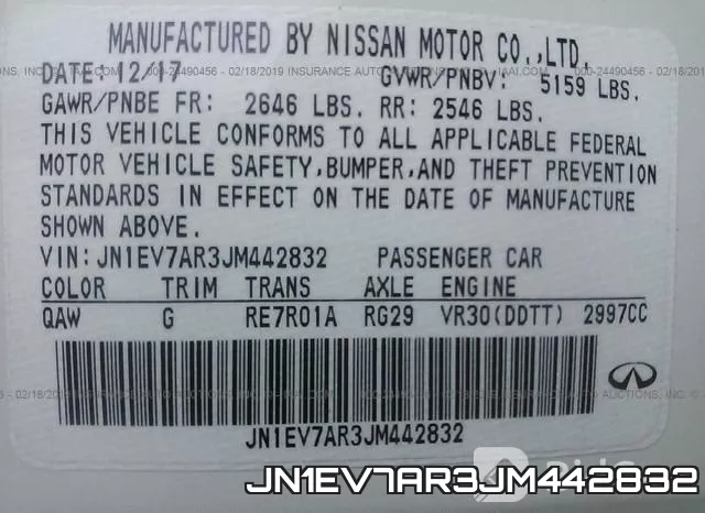 JN1EV7AR3JM442832 фото 10