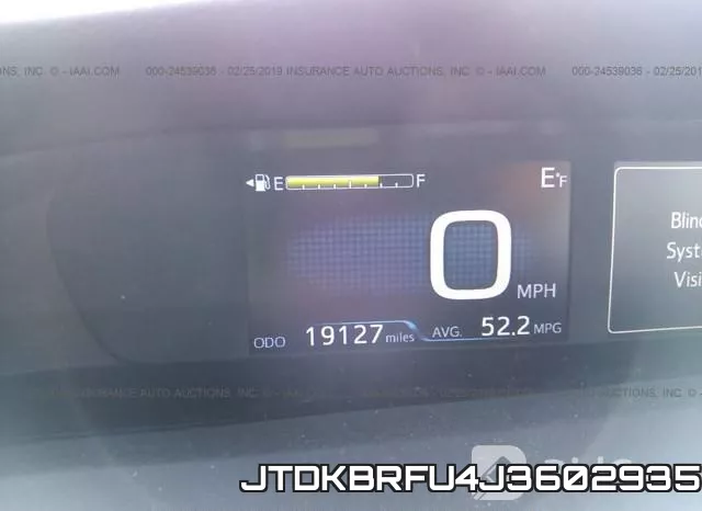 JTDKBRFU4J3602935 фото 8