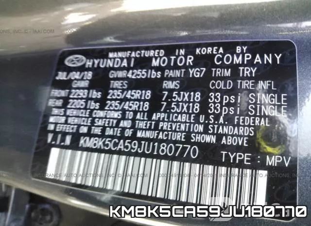 KM8K5CA59JU180770 фото 10