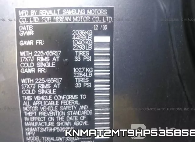 KNMAT2MT9HP535858 фото 10