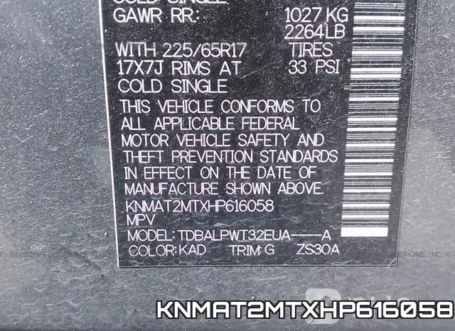 KNMAT2MTXHP616058 фото 10