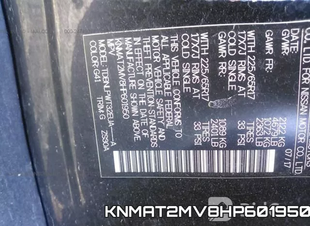 KNMAT2MV8HP601950 фото 10