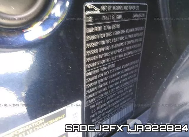 SADCJ2FX7JA322824 фото 10
