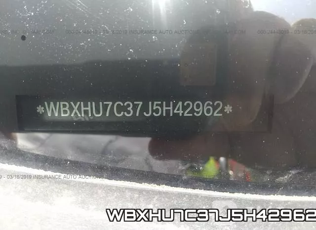 WBXHU7C37J5H42962 фото 10