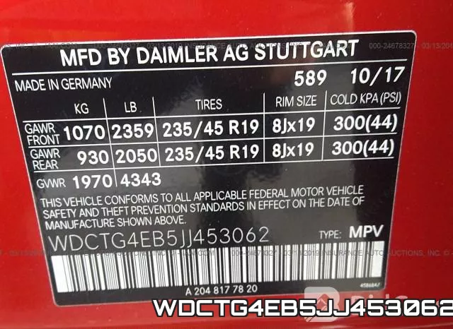 WDCTG4EB5JJ453062 фото 10