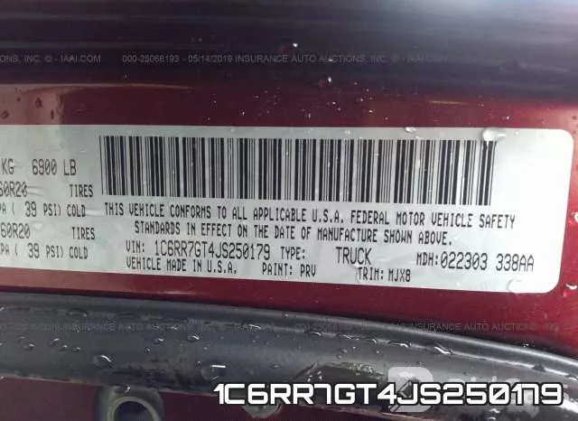 1C6RR7GT4JS250179 фото 10