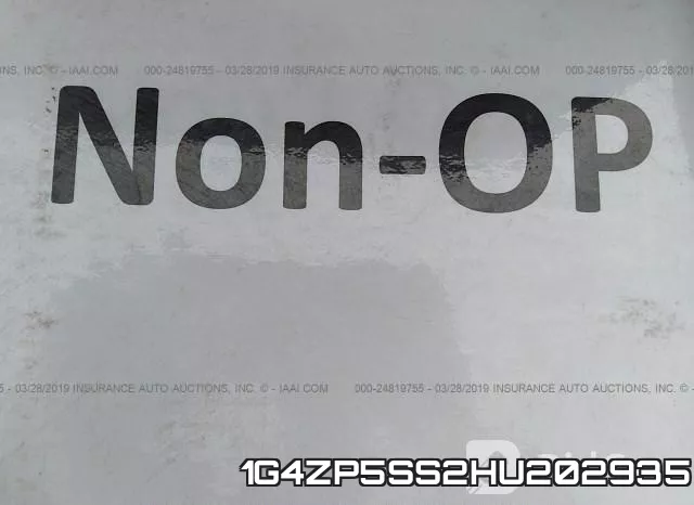 1G4ZP5SS2HU202935 фото 8