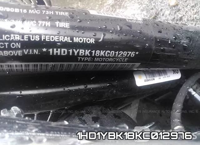 1HD1YBK18KC012976 фото 2