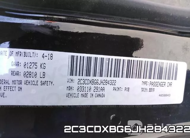 2C3CDXBG6JH284322 фото 10