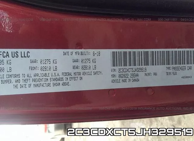 2C3CDXCT5JH329519 фото 10