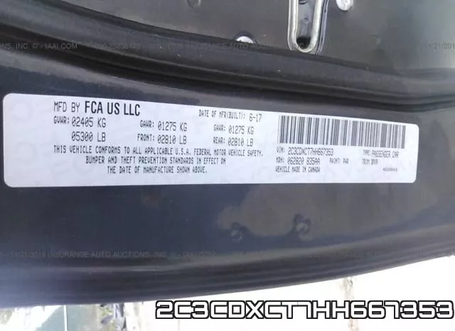 2C3CDXCT7HH667353 фото 10