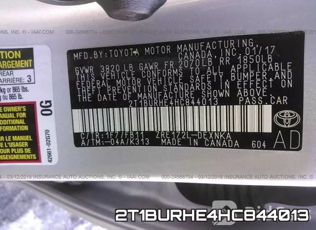 2T1BURHE4HC844013 фото 10