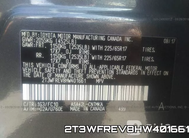 2T3WFREV8HW401661 фото 10
