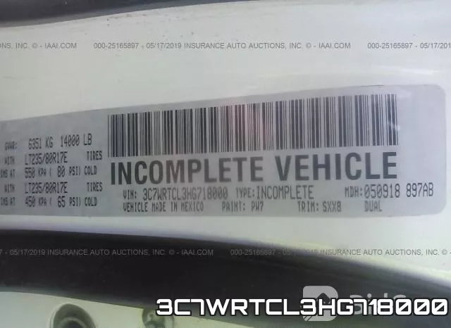 3C7WRTCL3HG718000 фото 10