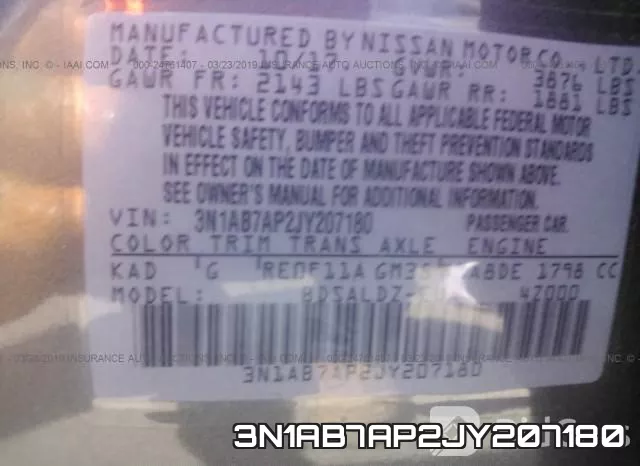 3N1AB7AP2JY207180 фото 10