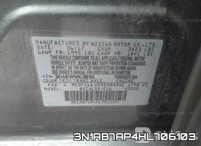 3N1AB7AP4HL706103 фото 10