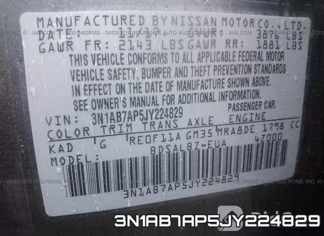3N1AB7AP5JY224829 фото 10