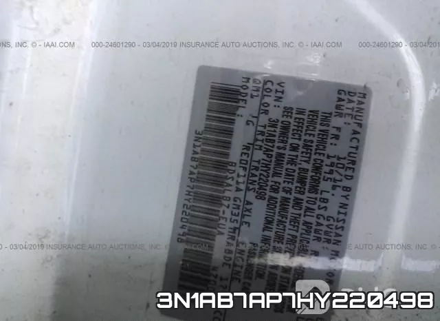 3N1AB7AP7HY220498 фото 10