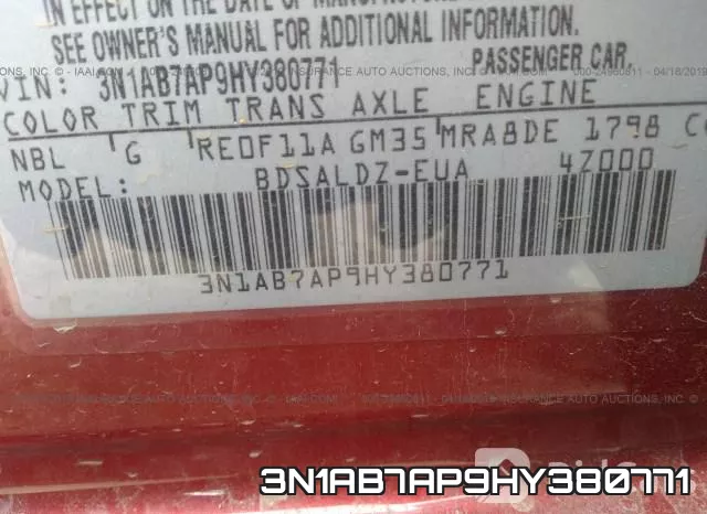 3N1AB7AP9HY380771 фото 10